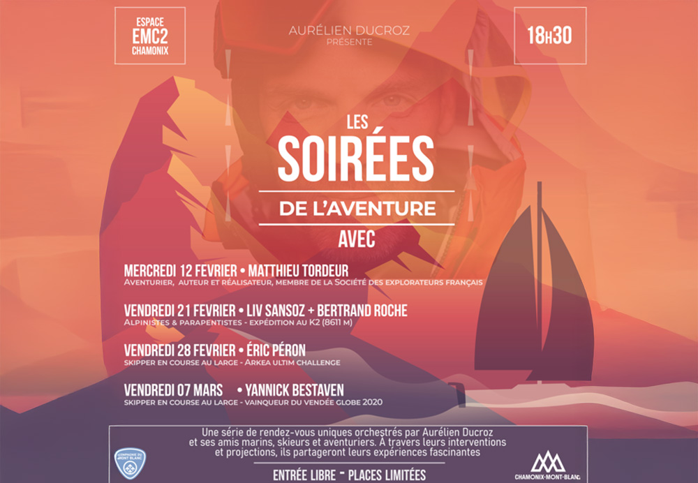 Four evenings of adventure dedicated to adventurers! 